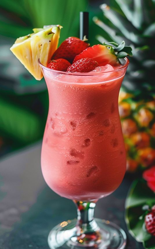 Strawberry Pina colada
